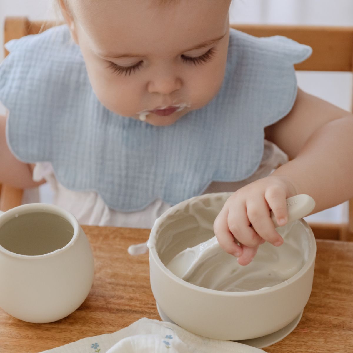 Soft Spot Soft Petal Bib - Assorted Designs | Mothercare SG